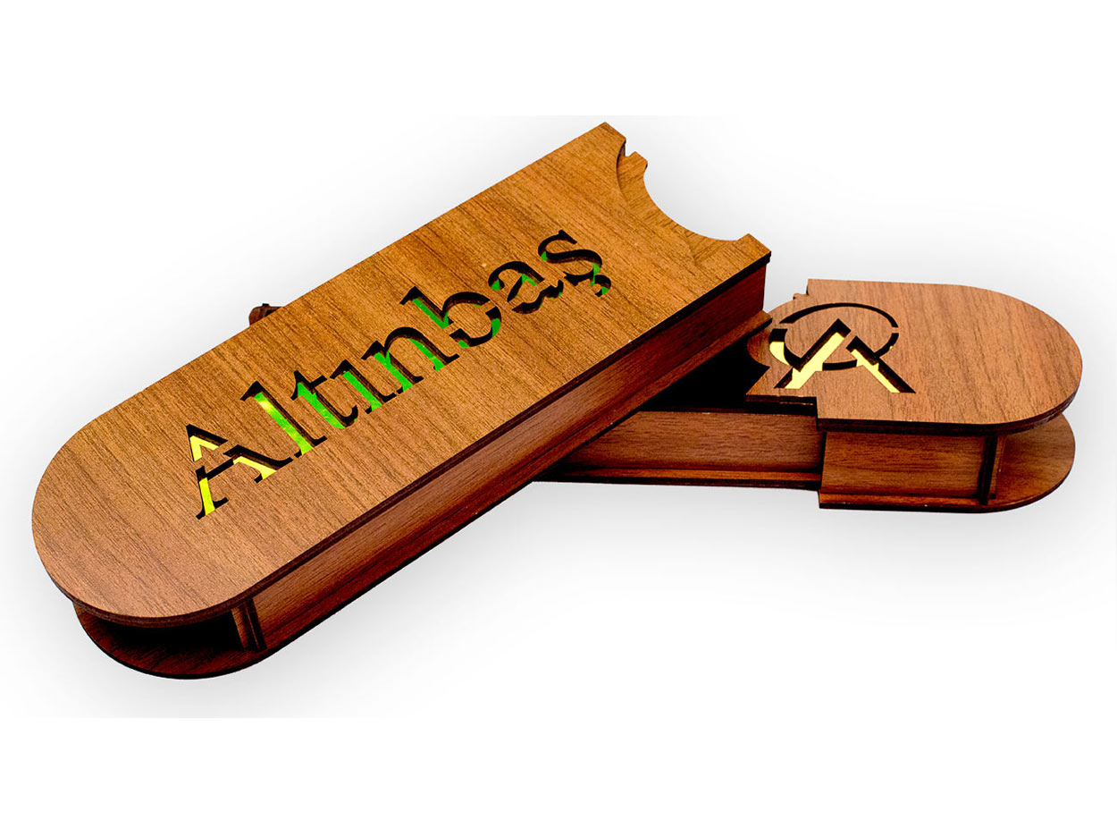 Ahşap Kutulu Çikolata, Altınbaş Kalemlik