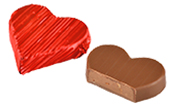 Heart Chocolate with Gianduja 2