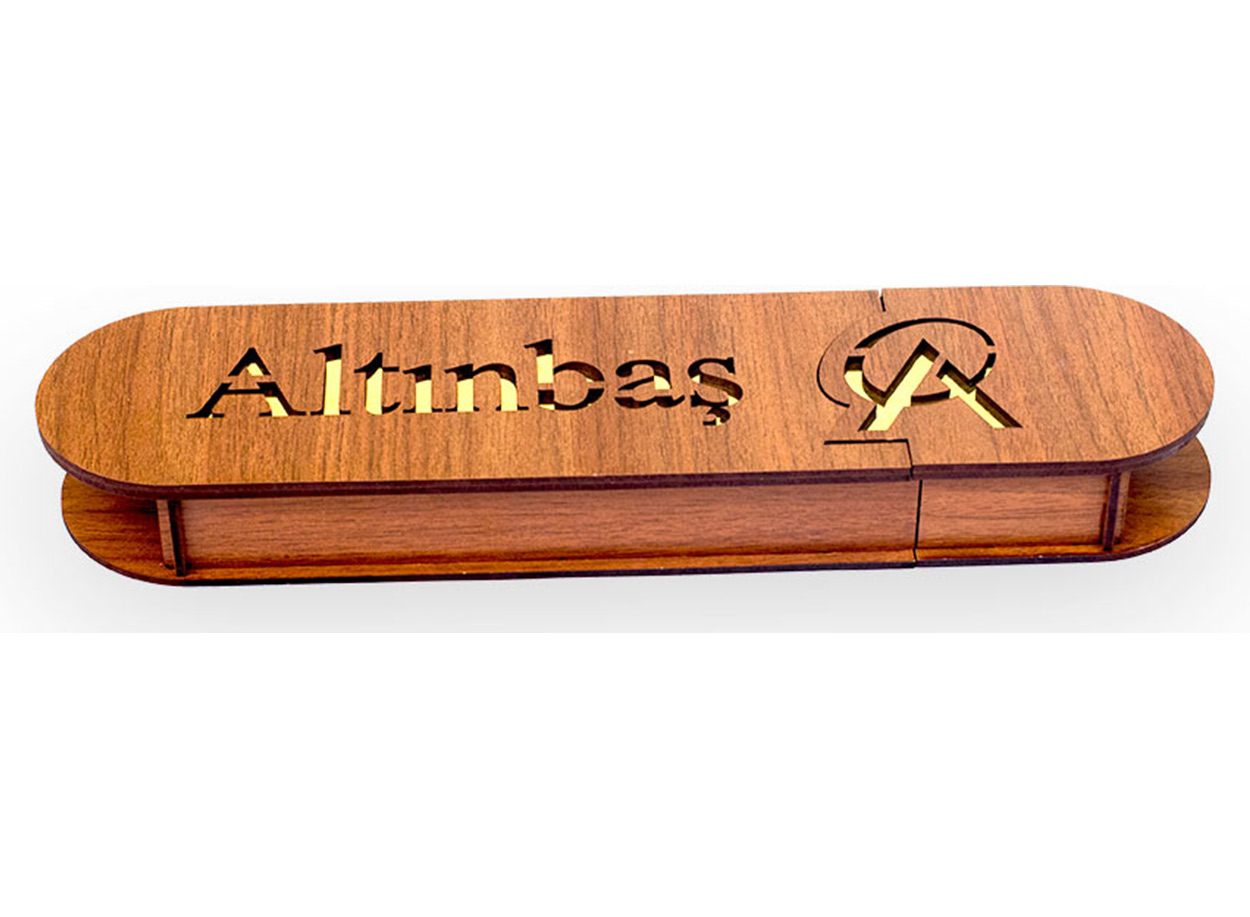 Ahşap Kutulu Çikolata, Altınbaş Kalemlik