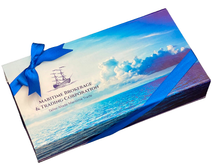 Cardboard Boxed Chocolate Maritime Brokerage Trading Corporation