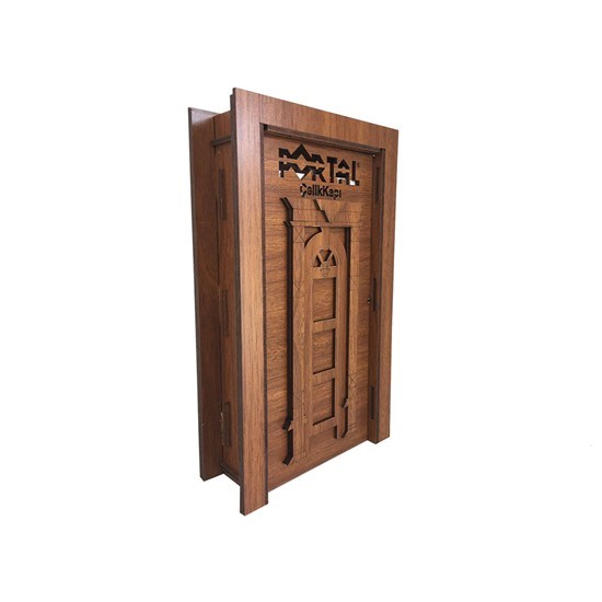 Promotional Chocolate, Steel Door
